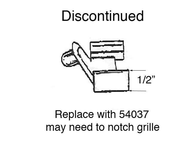 Window Parts: Grille / Grid Clip 1/2 Tall - Discontinued 8772 - Window Parts: Grille / Grid Clip 1/2 Tall - Discontinued 8772