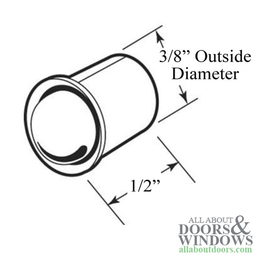 Shower Door Bullet Catch for Shower Door - Nickel Plated Steel - 2 Pack - Shower Door Bullet Catch for Shower Door - Nickel Plated Steel - 2 Pack