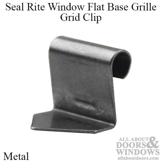 Seal Rite Window Flat Base  Grille / Grid Clip- 10 Pack