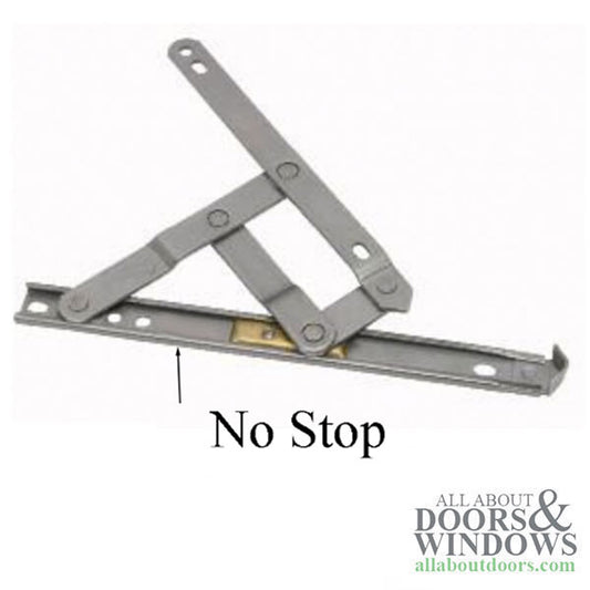 4 Bar Hinge 7/8 x 10.5  Truth 34.24.00.210  Anderberg  No Stop  Stainless Steel