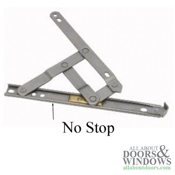 4 Bar Hinge 7/8 x 10.5  Truth 34.24.00.210  Anderberg  No Stop  Stainless Steel - 4 Bar Hinge 7/8 x 10.5  Truth 34.24.00.210  Anderberg  No Stop  Stainless Steel