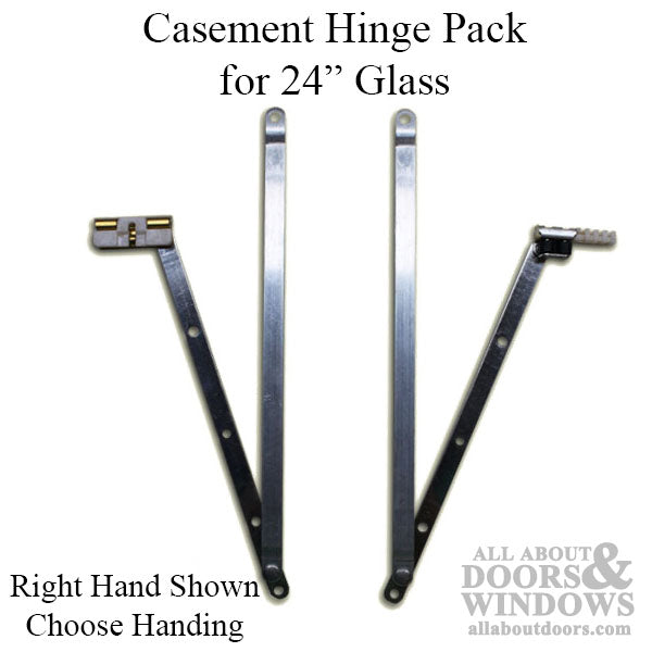 Pella 24 Inch Casement Hinge Pack Choose Handing - Pella 24 Inch Casement Hinge Pack Choose Handing