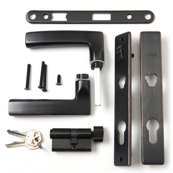 Andersen Emco Modern Storm Door Handle Set Trim Venetian Bronze - Andersen Emco Modern Storm Door Handle Set Trim Venetian Bronze