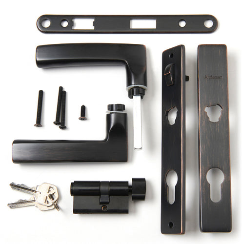 Andersen Emco Modern Storm Door Handle Set Trim Venetian Bronze - Andersen Emco Modern Storm Door Handle Set Trim Venetian Bronze