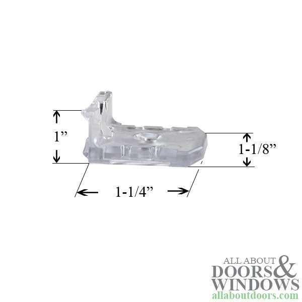 Balance Clip, Inverted T-Shoe - Balance Clip, Inverted T-Shoe