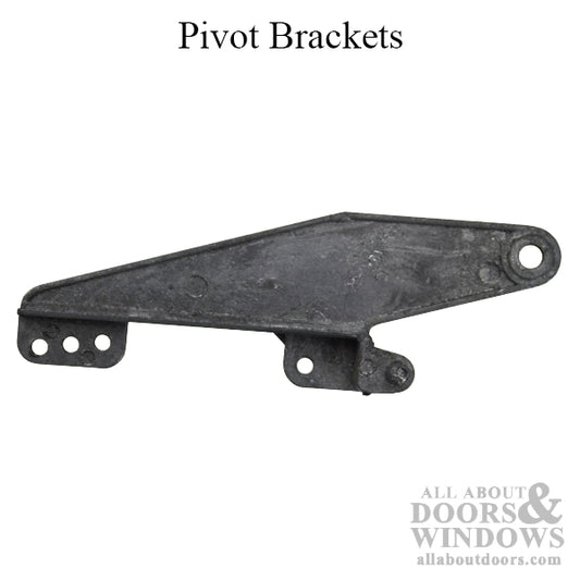 Pivot Brackets for Louvre Windows 4-1/2 Inch Diecast