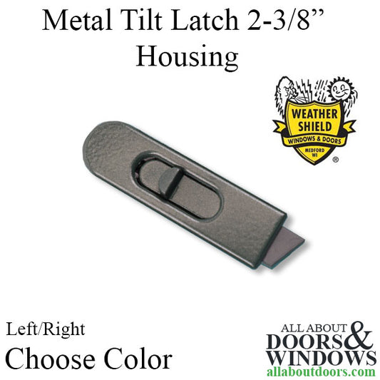 Metal Tilt Latch, Bottom/Lower Sash, Choose Color/Handing