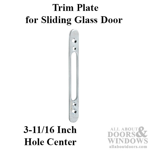 Trim Plate, 4-5/8-inch HC, Steel, Zinc Plated - Trim Plate, 4-5/8-inch HC, Steel, Zinc Plated