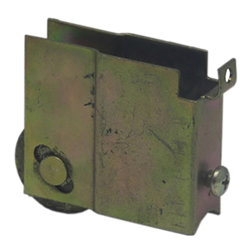 Sliding Glass Door Roller For Mid Continental Doors 1.25 Inch Steel Roller With Adjustable F Tab Metal Housing - Sliding Glass Door Roller For Mid Continental Doors 1.25 Inch Steel Roller With Adjustable F Tab Metal Housing