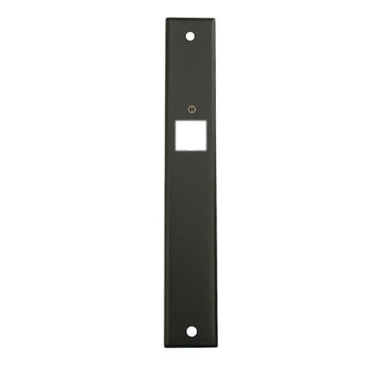 HOPPE Dallas Interior Backplate M2161N for Dummy Handlesets - Matte Black