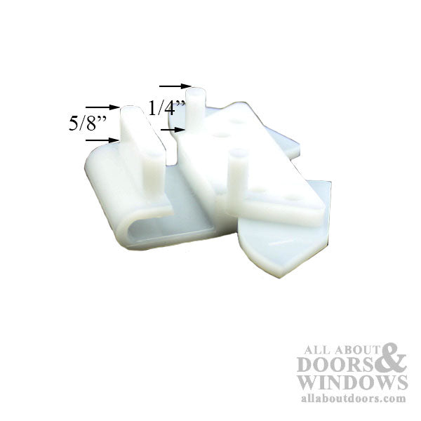 Adjustable Tie Bar Guide, VS Casement - White - Adjustable Tie Bar Guide, VS Casement - White