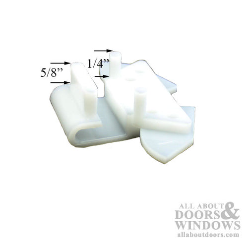 Adjustable Tie Bar Guide, VS Casement - White - Adjustable Tie Bar Guide, VS Casement - White