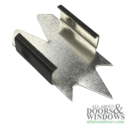 Slide-on Metal Grid Clip, 5/8", Bronze