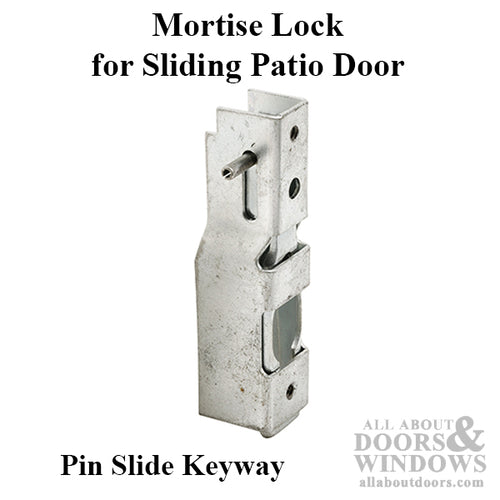 Guaranteed Sliding Patio Door Mortise Lock/Latch 2-1/2