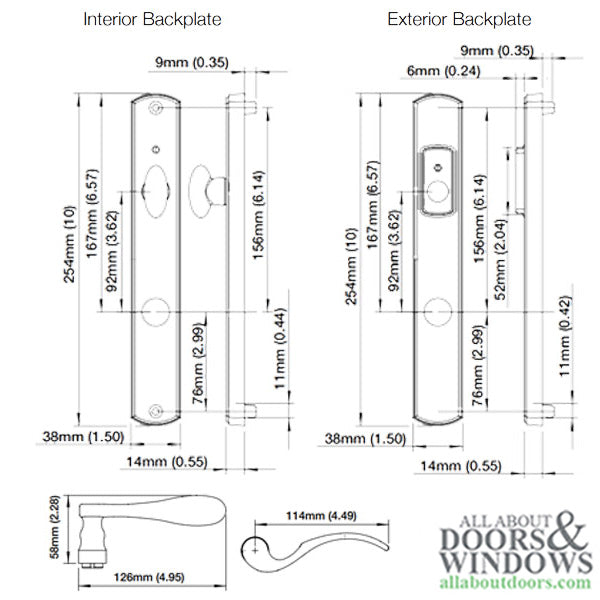 HOPPE HLS7 Handle Set with Munchen Lever Keyed Active Oil Rubbed Brass - HOPPE HLS7 Handle Set with Munchen Lever Keyed Active Oil Rubbed Brass
