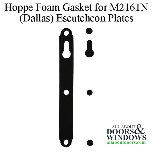 Hoppe Foam Gasket, M2161N (Dallas) Escutcheon Plates