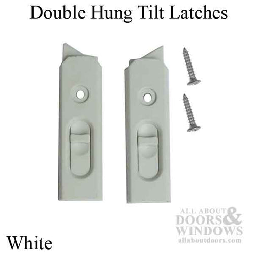 Pella Double Hung Window Tilt Latches White - Pella Double Hung Window Tilt Latches White