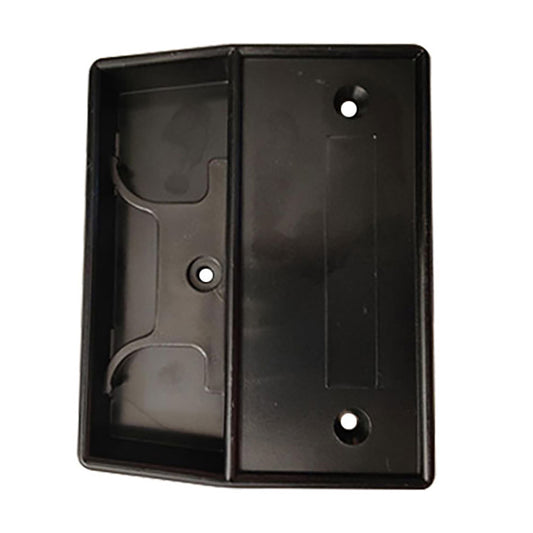Non-Handed Latch & Pull for Sliding Screen Door - Black