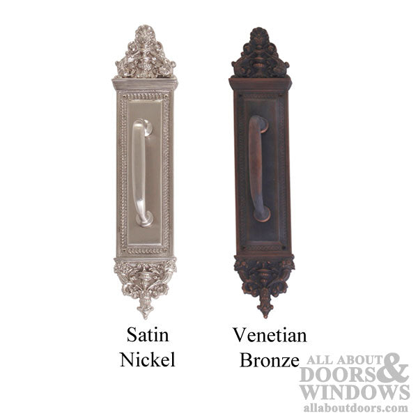 Apollo Pull Plate with Colonial Revival Pull 3-5/8