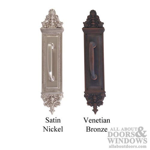 Apollo Pull Plate with Colonial Revival Pull 3-5/8