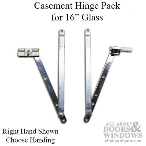 Hinge Pack, Pella Casement - 16 Inch - Choose Handing - Hinge Pack, Pella Casement - 16 Inch - Choose Handing