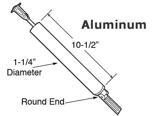 Medium Duty Round End Storm Door Closer - Medium Duty Round End Storm Door Closer