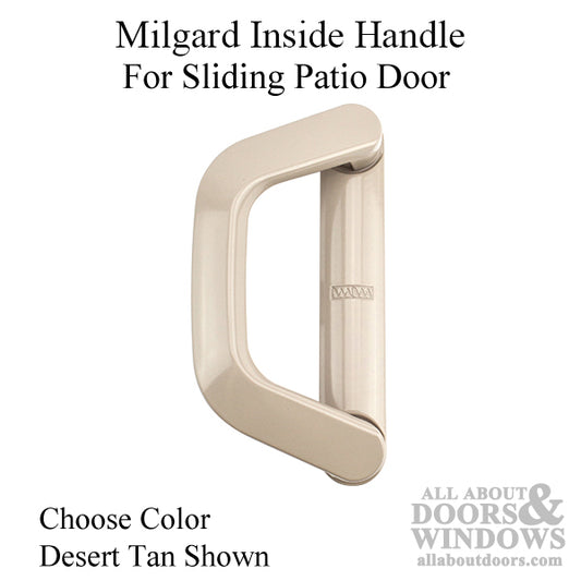 Milgard Inside Handle, Classic vinyl sliding door - Choose Color