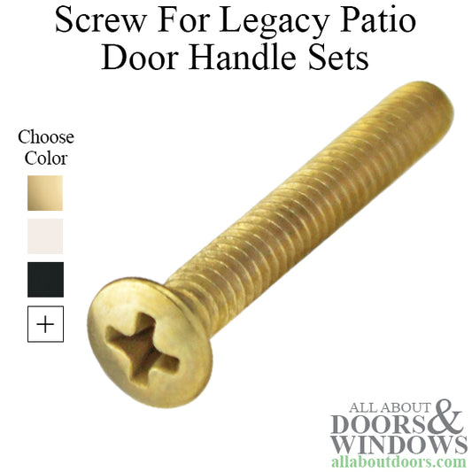 Screw 10 x 24 x 1-3/8" Length for 1-1/2" to 1-3/4" Thick Door