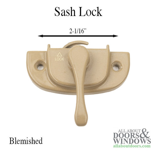 Double Hung Window Sash Lock, 2-1/16
