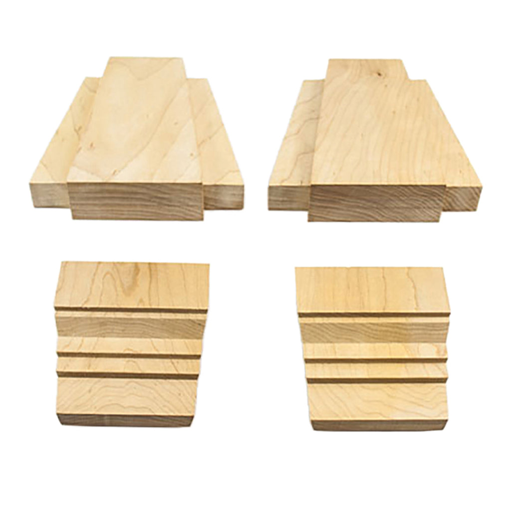 Oval Block Kit,  Key  4-9/16 -  Maple - Oval Block Kit,  Key  4-9/16 -  Maple