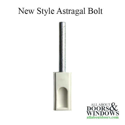 Astragal Bolt, New Style - Therma-Tru Door with 7/8