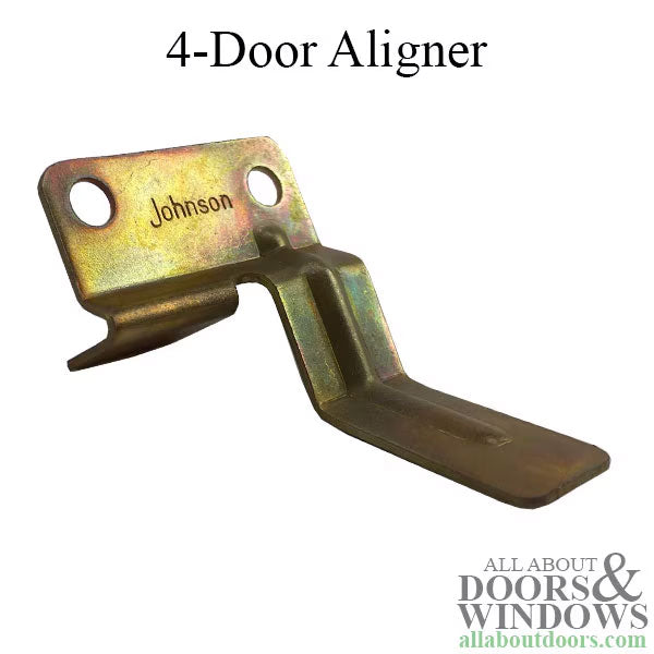 Johnson Hardware Bi Fold 4 Panel Door Aligner Brackets - Johnson Hardware Bi Fold 4 Panel Door Aligner Brackets