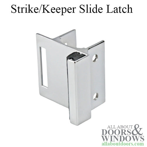 Strike / Keeper Slide Latch Inswing Door - Strike / Keeper Slide Latch Inswing Door