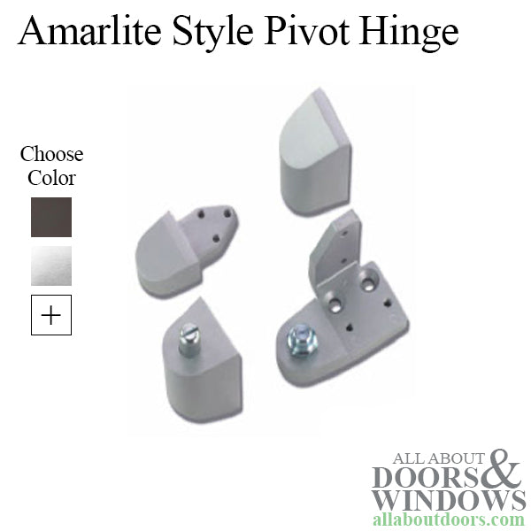 Store Front Commercial Doors Pivot Hinge Amarlite - Left Hand - Aluminum - Store Front Commercial Doors Pivot Hinge Amarlite - Left Hand - Aluminum