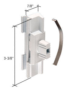 Pull and Lock - Vinyl and Aluminum Sash Hardware, Diecast - White - Pull and Lock - Vinyl and Aluminum Sash Hardware, Diecast - White