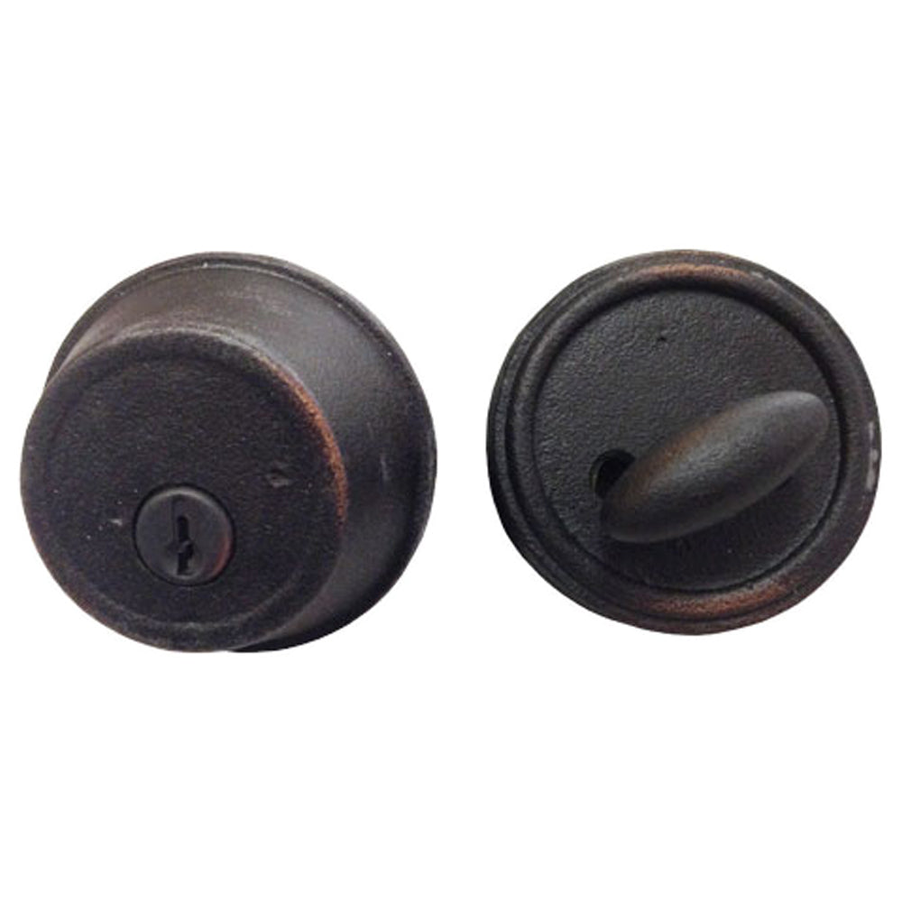 Weslock Deadbolt With Thumbturn Single Cylinder Oil Rubbed Bronze Keyed Deadbolt - Weslock Deadbolt With Thumbturn Single Cylinder Oil Rubbed Bronze Keyed Deadbolt