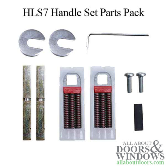 Hoppe Parts Pack for HLS7 Handle Set  1-3/4" door