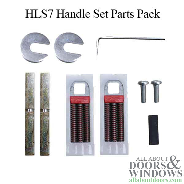 Hoppe Parts Pack for HLS7 Handle Set  1-3/4