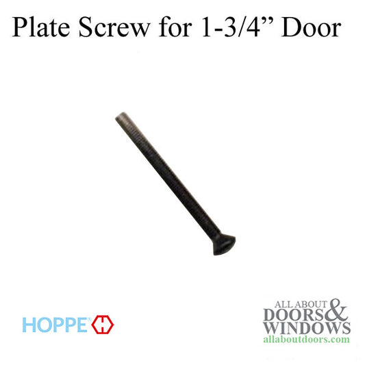 Screw, Escutcheon Plate, 1-3/4 Thick Door