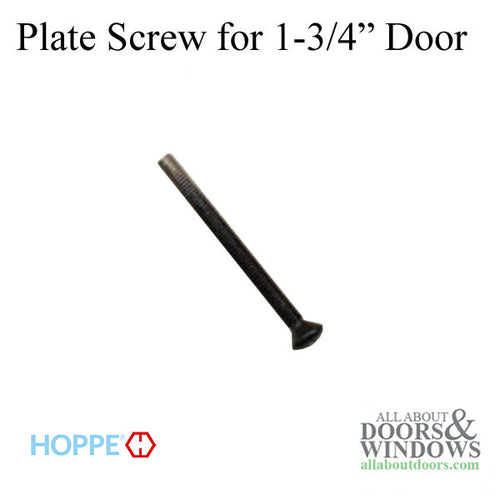 Screw, Escutcheon Plate, 1-3/4 Thick Door - Screw, Escutcheon Plate, 1-3/4 Thick Door