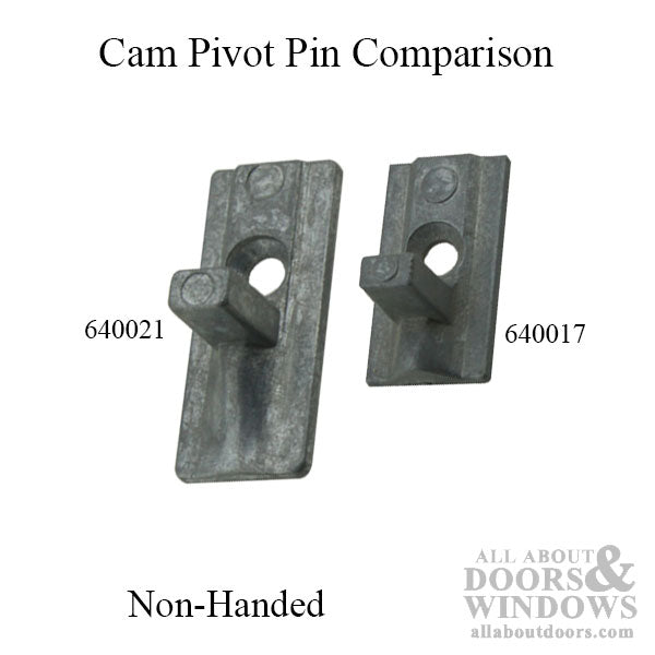 Tilt-In Window Locking Cam Pivot Pin, 1 hole Tilt Stud for Tilt-In wood windows - Zinc Diecast - Tilt-In Window Locking Cam Pivot Pin, 1 hole Tilt Stud for Tilt-In wood windows - Zinc Diecast