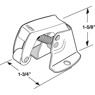 Storm Door Catch Roller Type - Storm Door Catch Roller Type