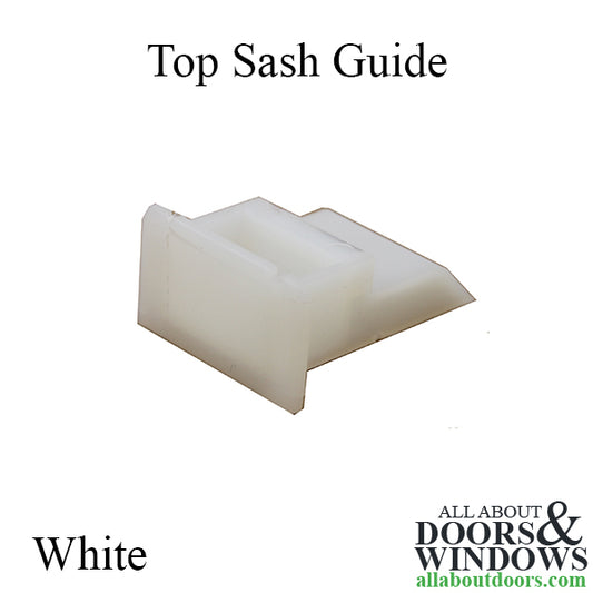 Top Sash Guide - White