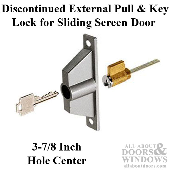 Discontinued - External Pull and Key Lock - Sliding Patio Door, Ador / HiLite - Aluminum - Discontinued - External Pull and Key Lock - Sliding Patio Door, Ador / HiLite - Aluminum