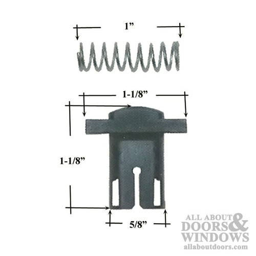 Designer Flush Bolt Lever and Spring Package 2005 - Current | Secure & Modern Design - Designer Flush Bolt Lever and Spring Package 2005 - Current | Secure & Modern Design