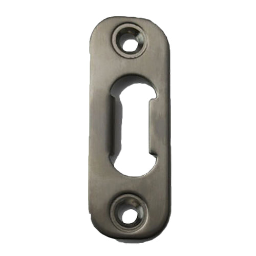 Marvin Shootbolt Strike with Lip - Stainless Steel - Marvin Shootbolt Strike with Lip - Stainless Steel