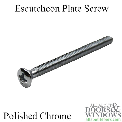 Andersen Screw For Escutcheon Plate Polished Chrome Andersen 2 Inch Screw - Andersen Screw For Escutcheon Plate Polished Chrome Andersen 2 Inch Screw