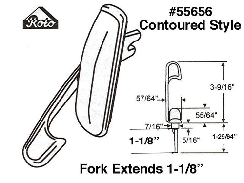 Multi-point Sash Lock, 1-1/8  Non-Handed - White - Multi-point Sash Lock, 1-1/8  Non-Handed - White