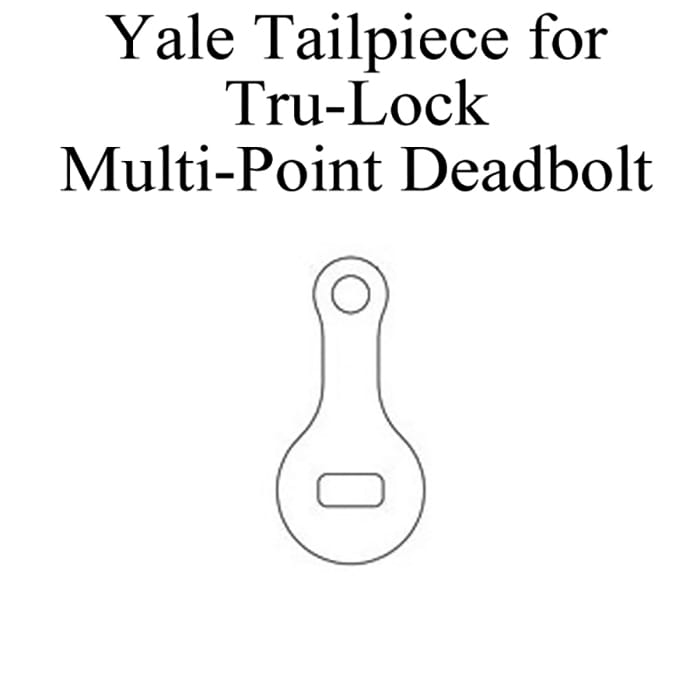 Tru-Lock Tail Piece for Deadbolt / Multipoint Lock Yale - Tru-Lock Tail Piece for Deadbolt / Multipoint Lock Yale