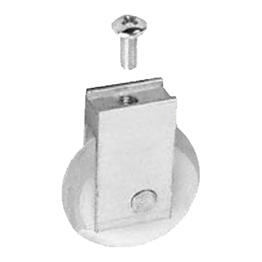 Roller Assembly with 1-1/8 Inch Nylon Roller for Sliding Screen Door - Roller Assembly with 1-1/8 Inch Nylon Roller for Sliding Screen Door